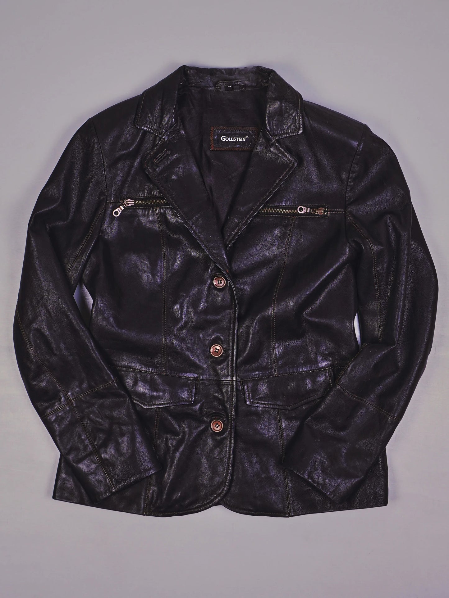 Vintage Lederjacke (S)