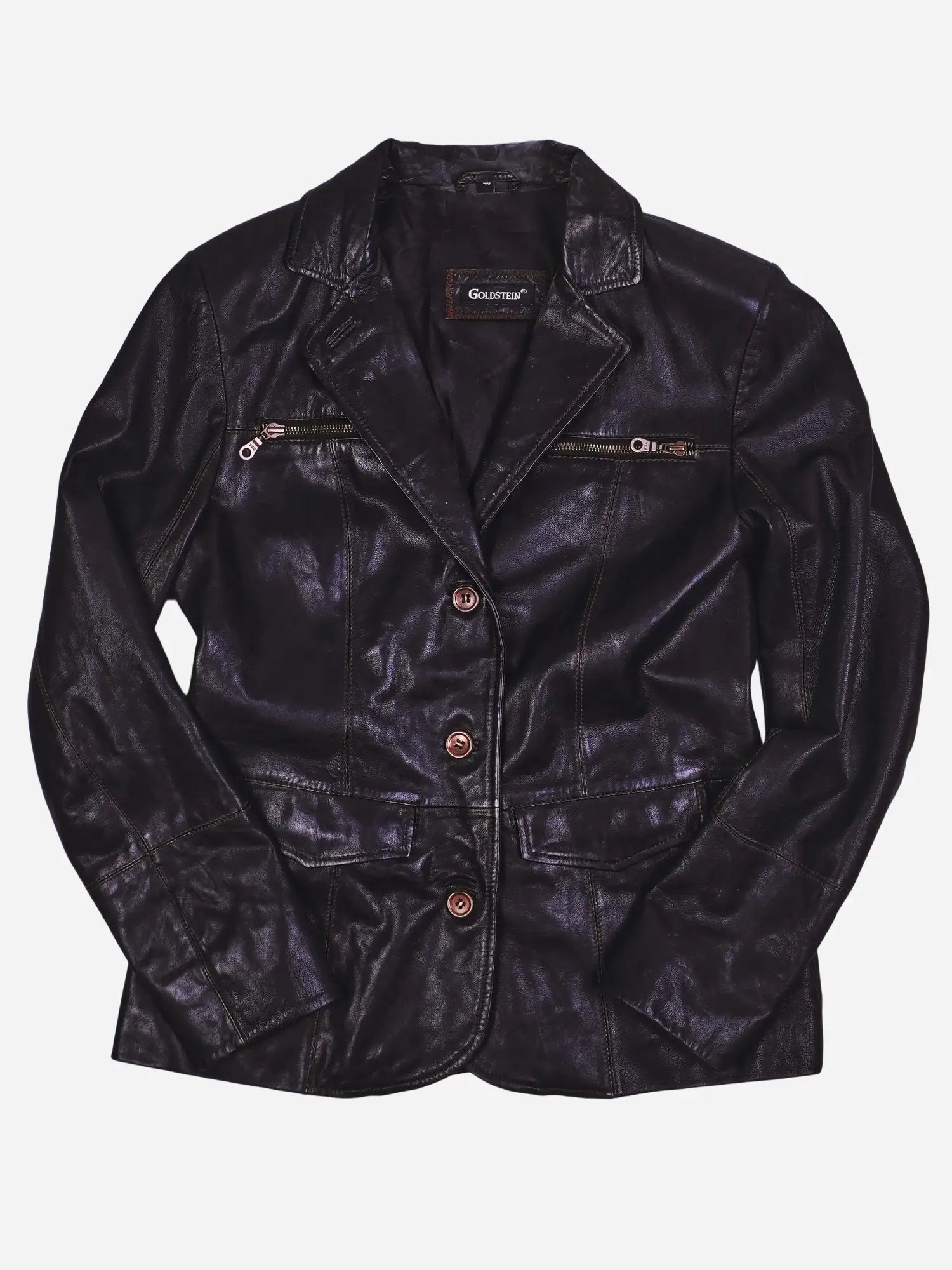 Vintage Lederjacke (S)