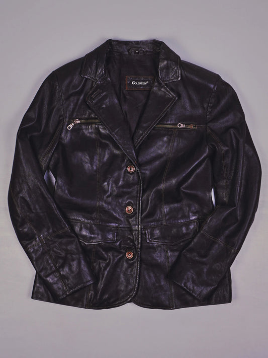 Vintage Lederjacke (S)