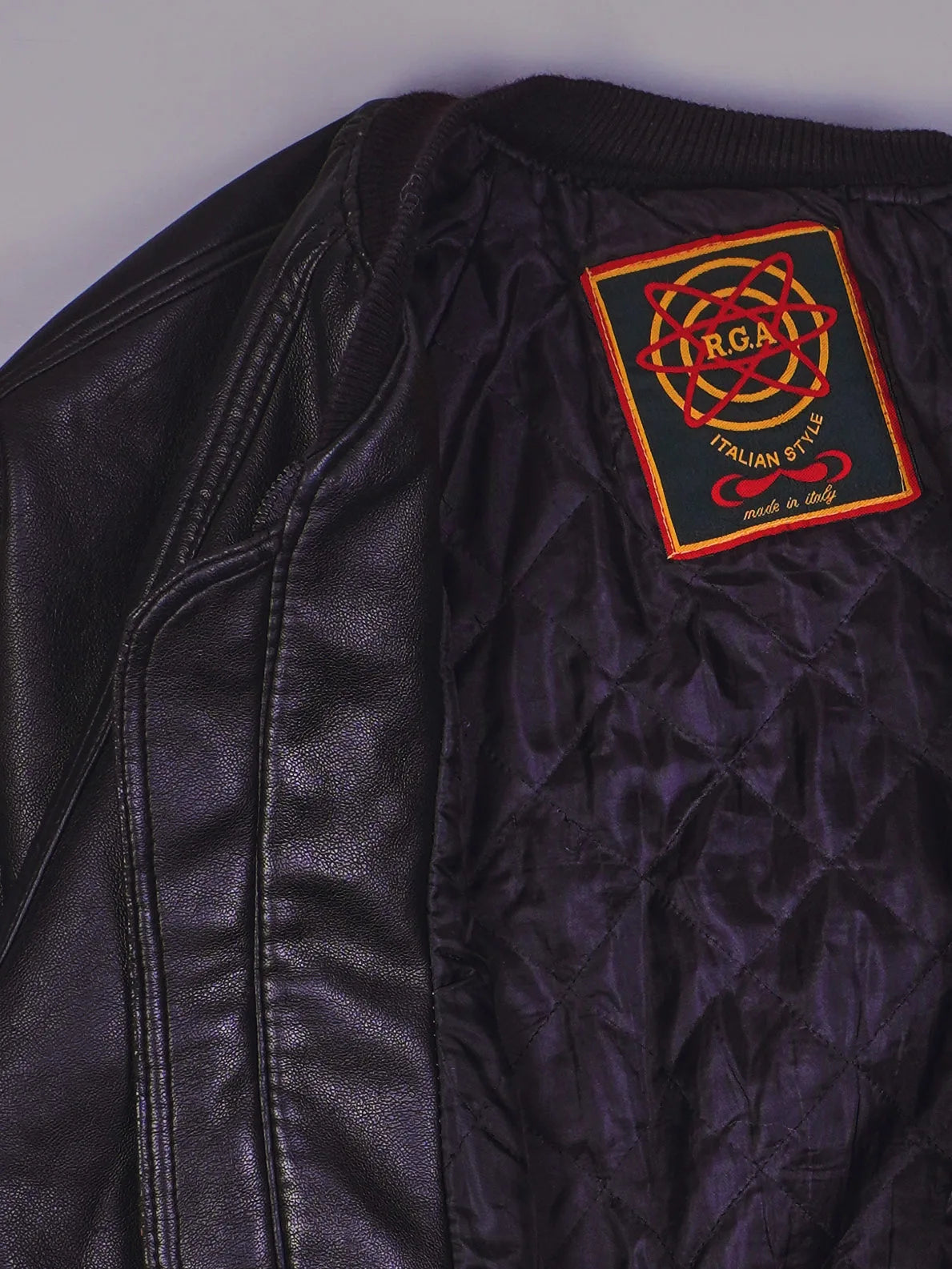 Vintage Lederjacke (L)
