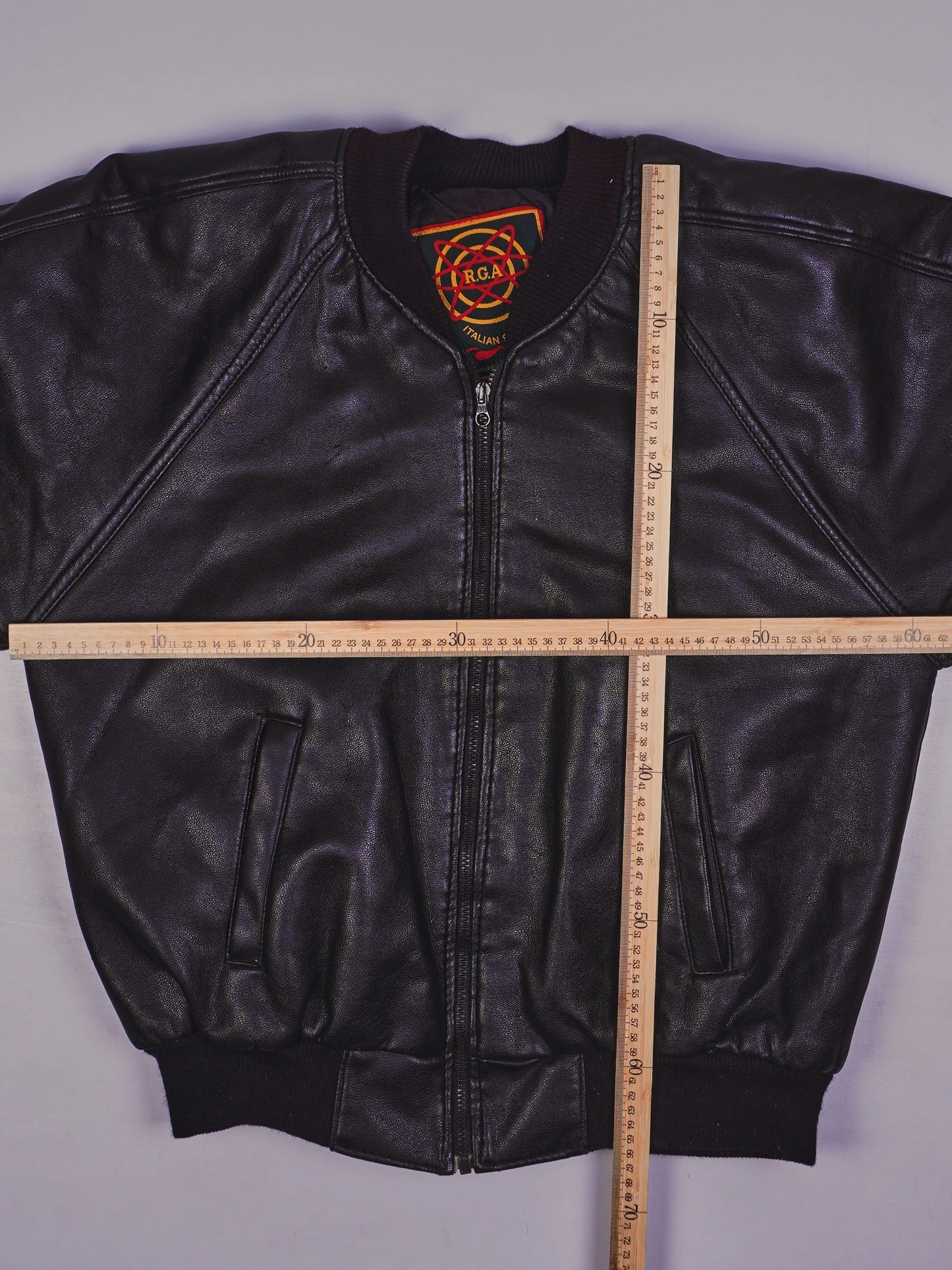 Vintage Lederjacke (L)