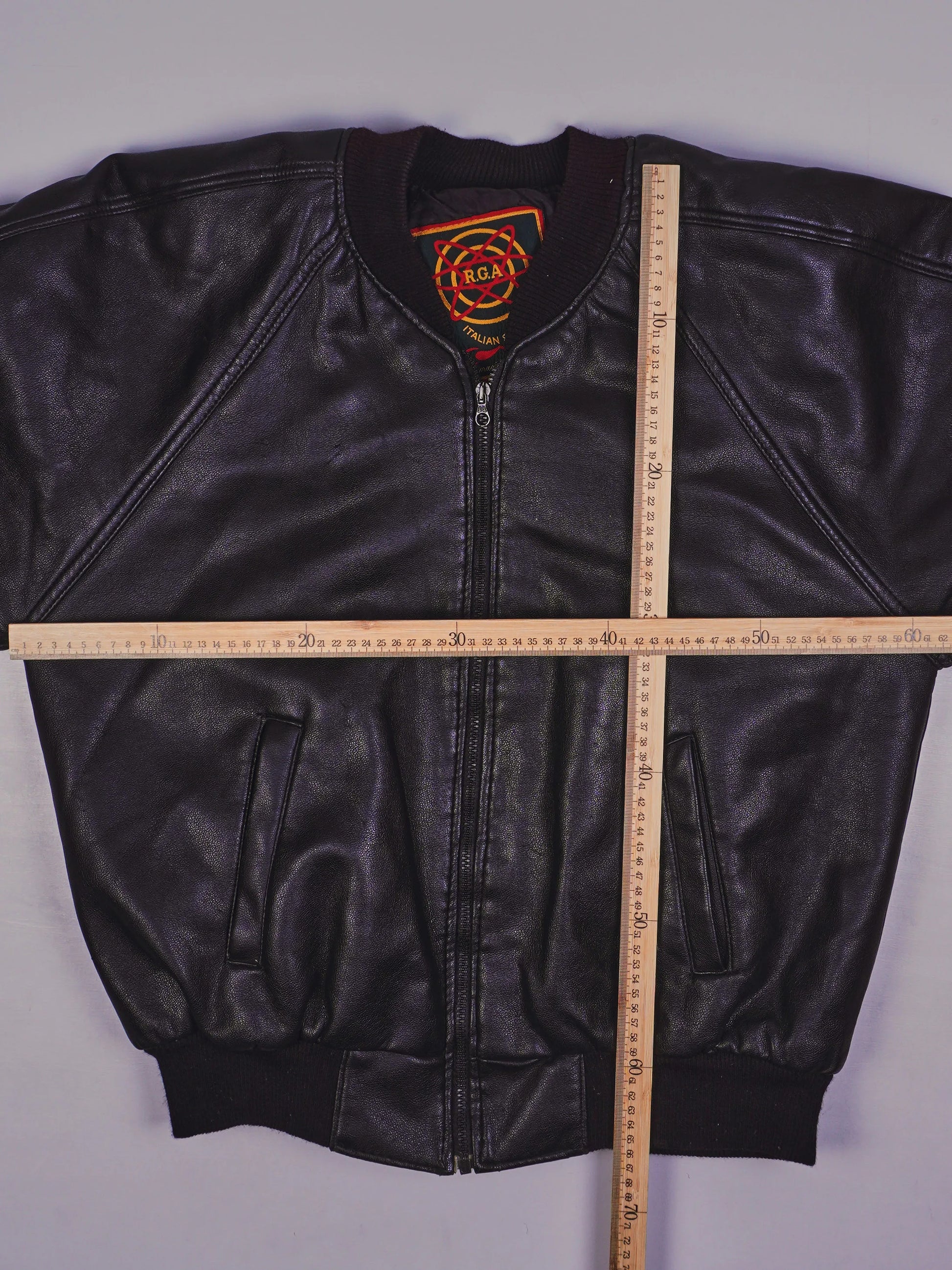 Vintage Lederjacke (L)