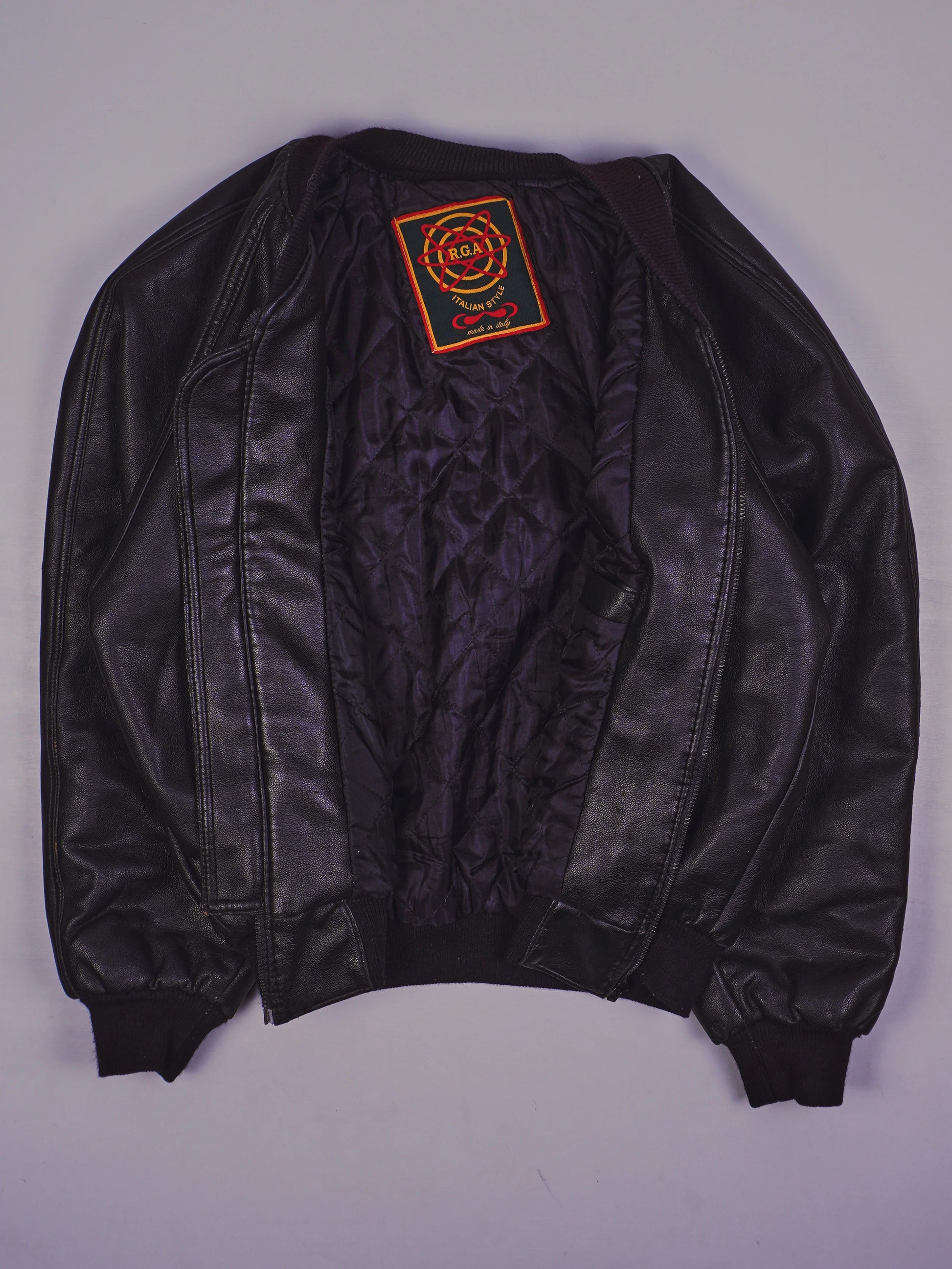 Vintage Lederjacke (L)