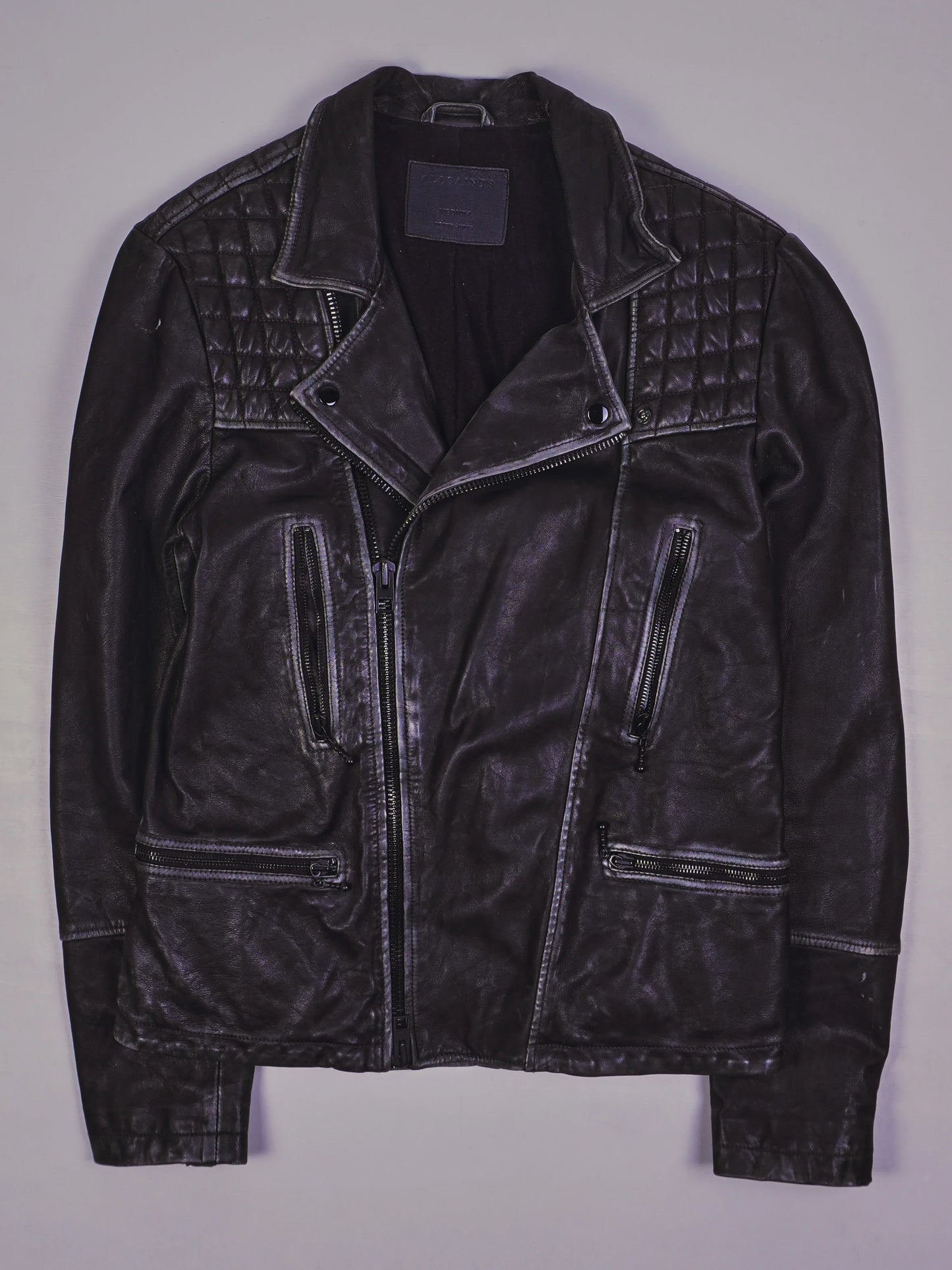 Vintage Lederjacke (M)