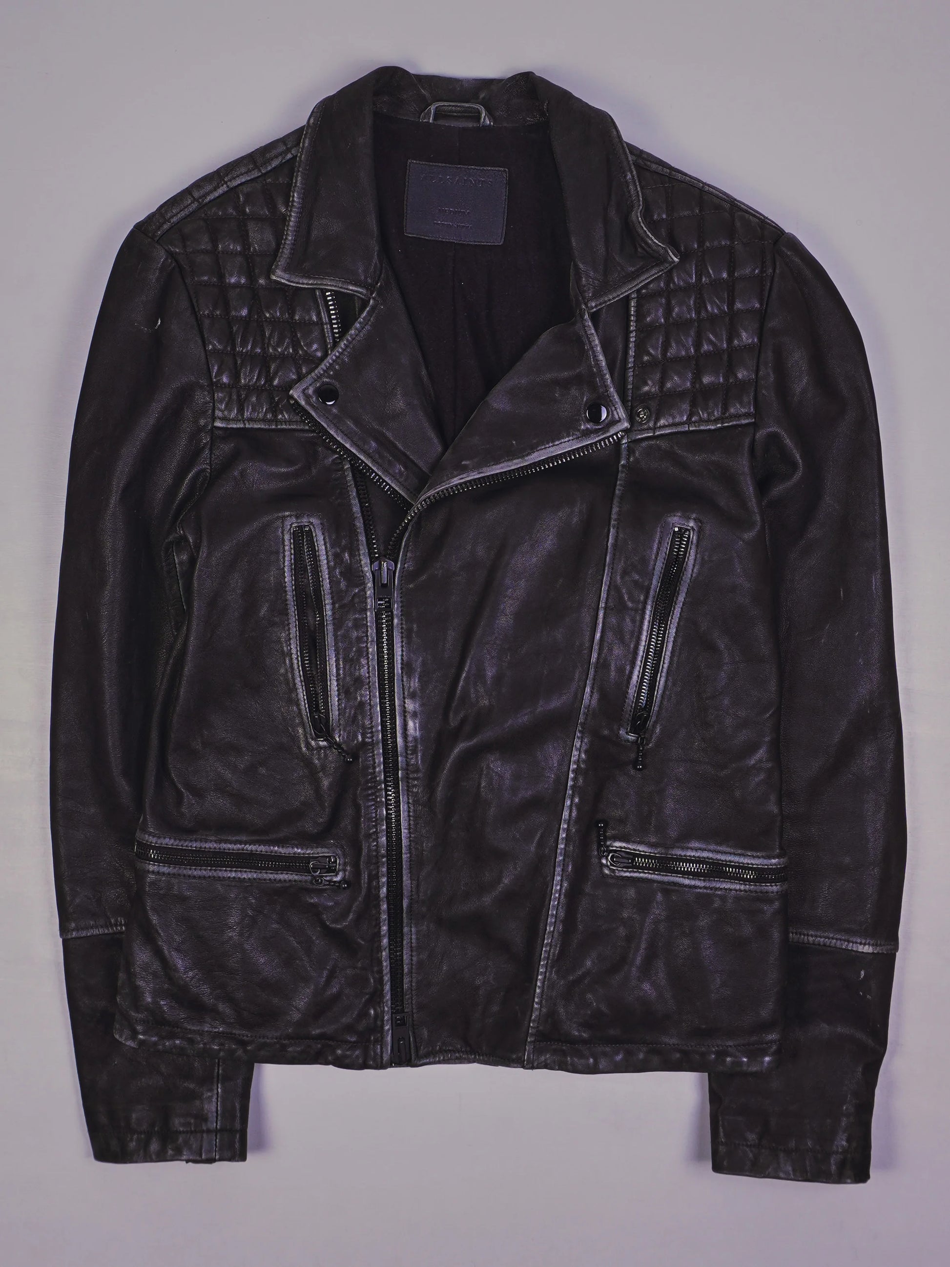 Vintage Lederjacke (M)