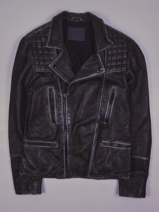 Vintage Lederjacke (M)