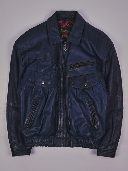 Vintage Pointers International Lederjacke (S)