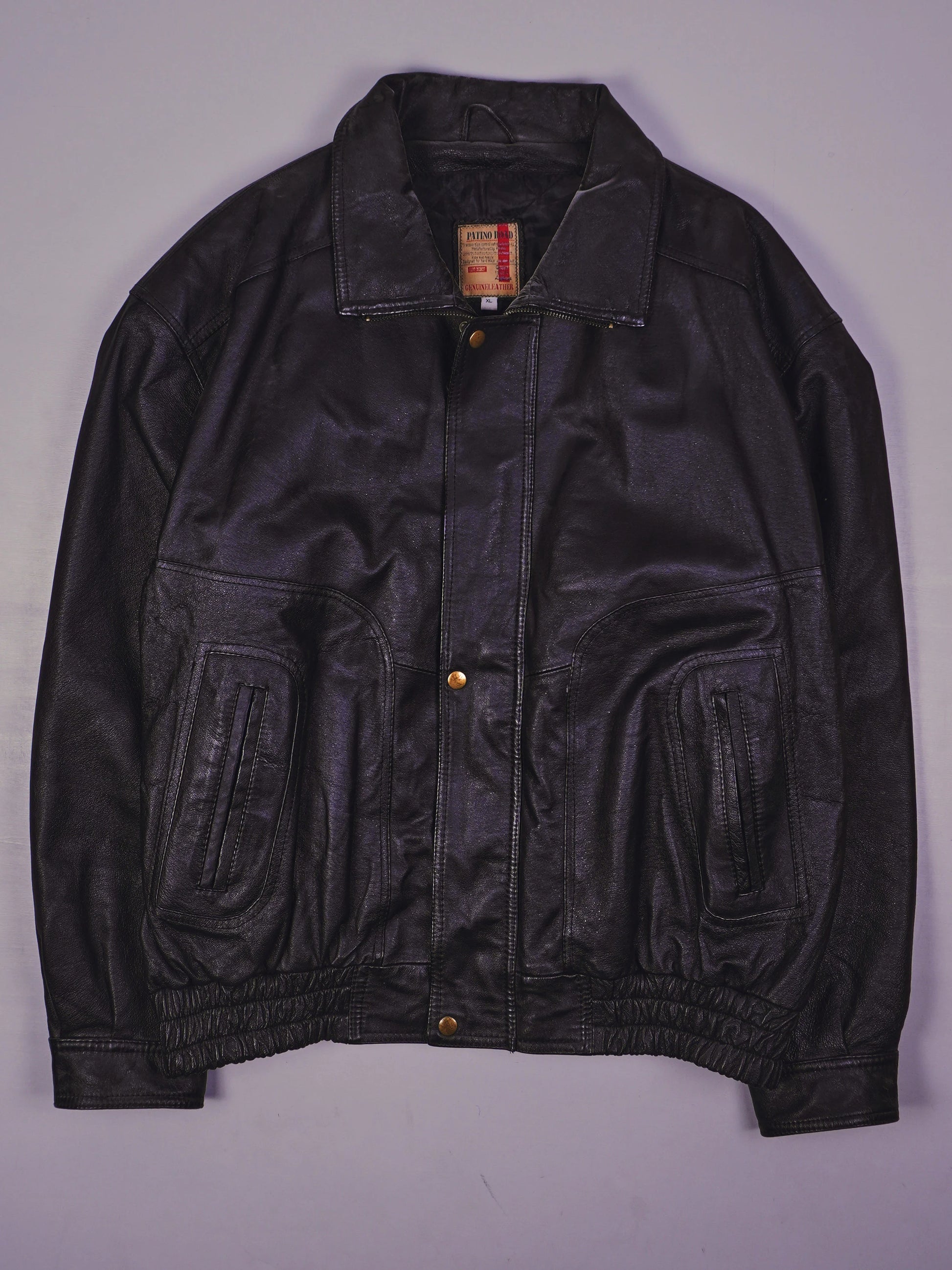 Vintage Patino Road Lederjacke (L)