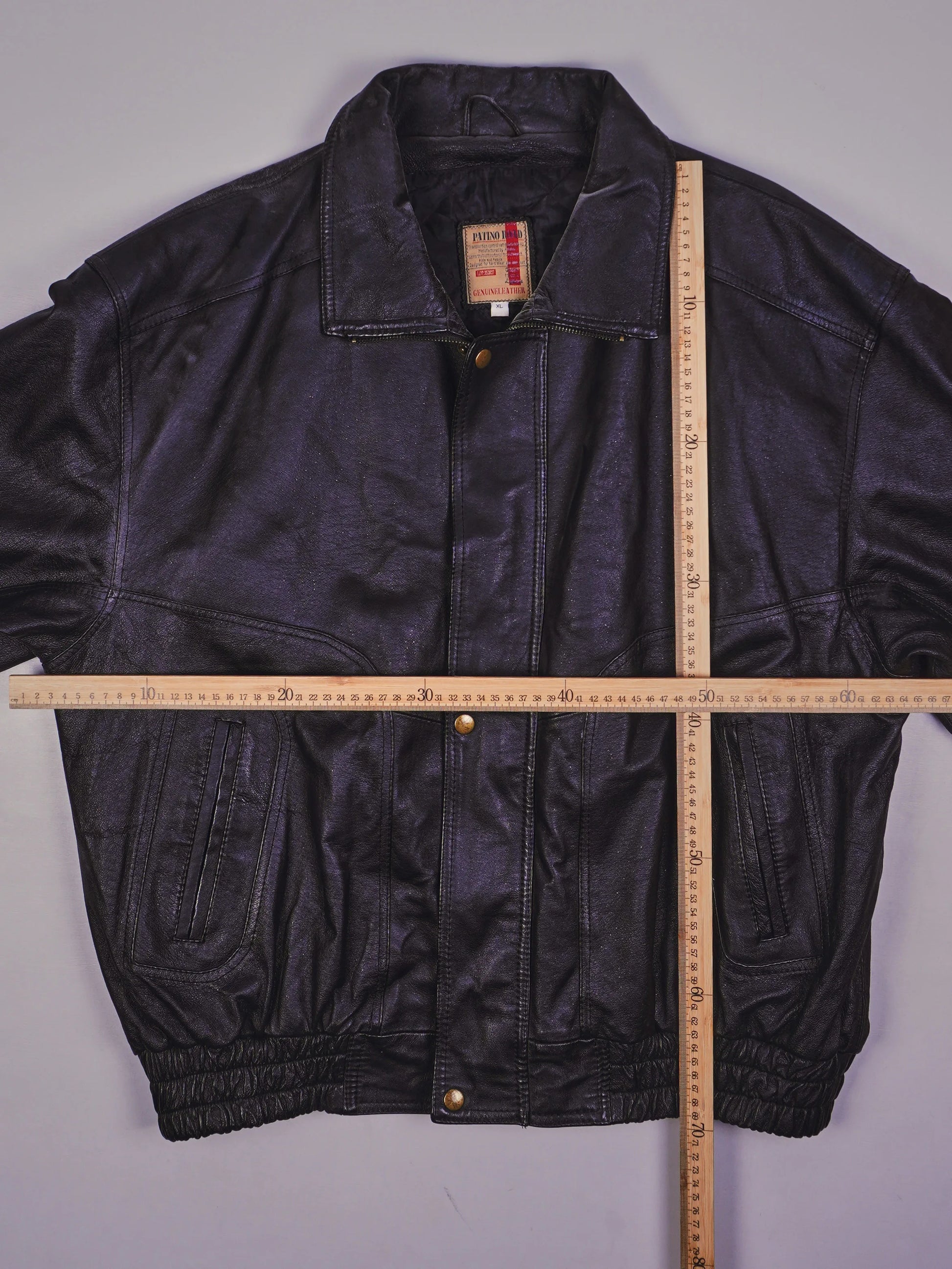 Vintage Patino Road Lederjacke (L)