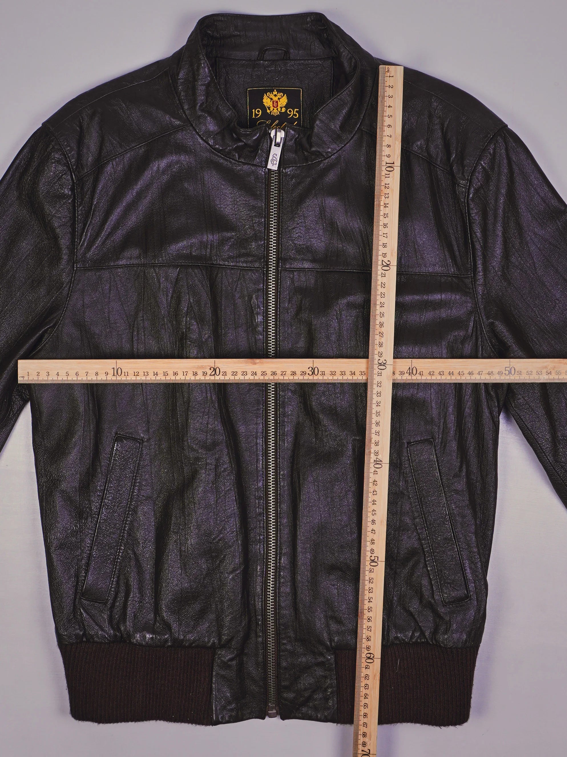 Vintage Selected Lederjacke (M)