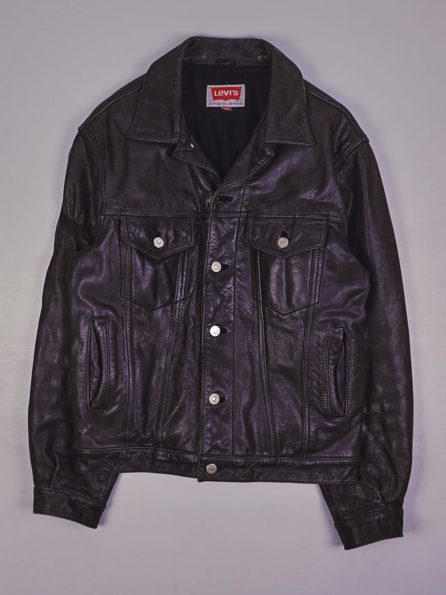 Vintage Levis Lederjacke (M)