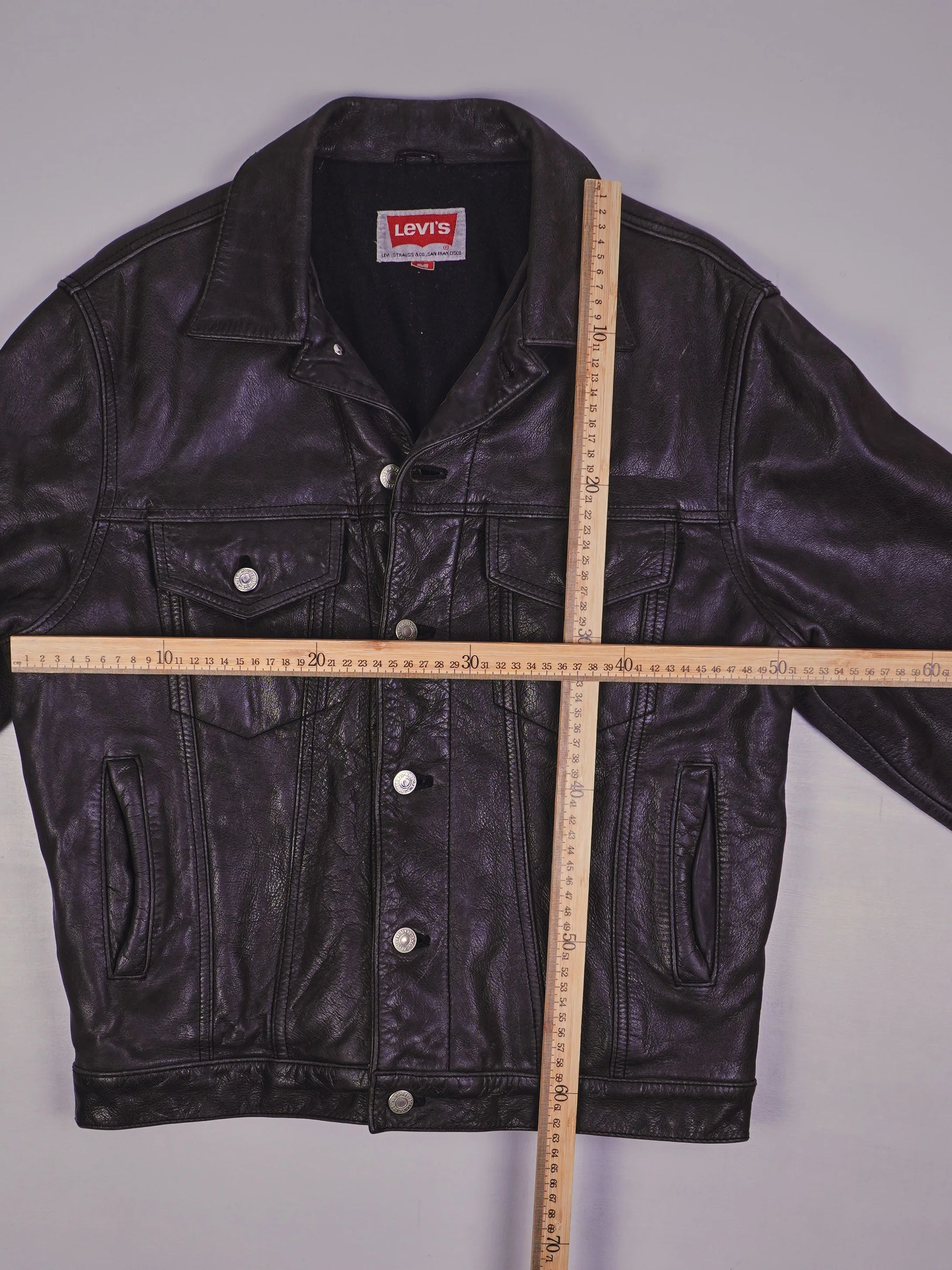 Vintage Levis Lederjacke ()