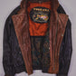 Vintage Rocker Lederjacke (L)