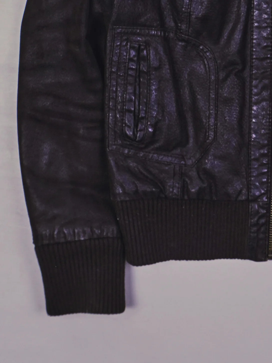 Vintage Lederjacke (S)