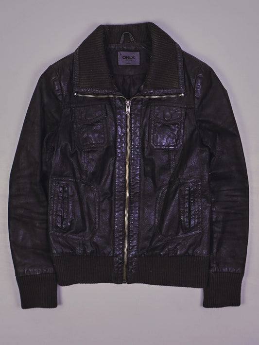 Vintage Lederjacke (S)