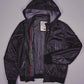 Vintage Kapuzen Lederjacke (M)