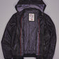 Vintage Kapuzen Lederjacke (M)