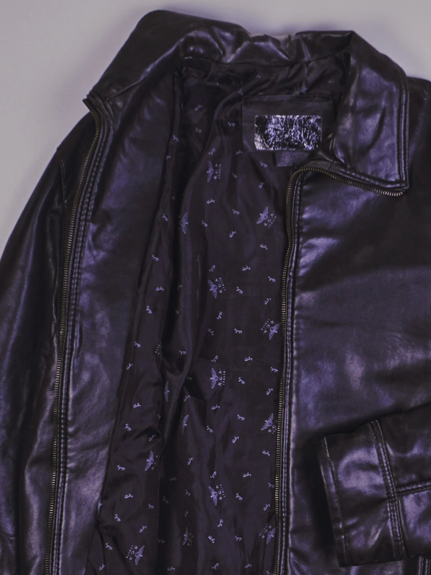 Vintage R.C.A Lederjacke (M)