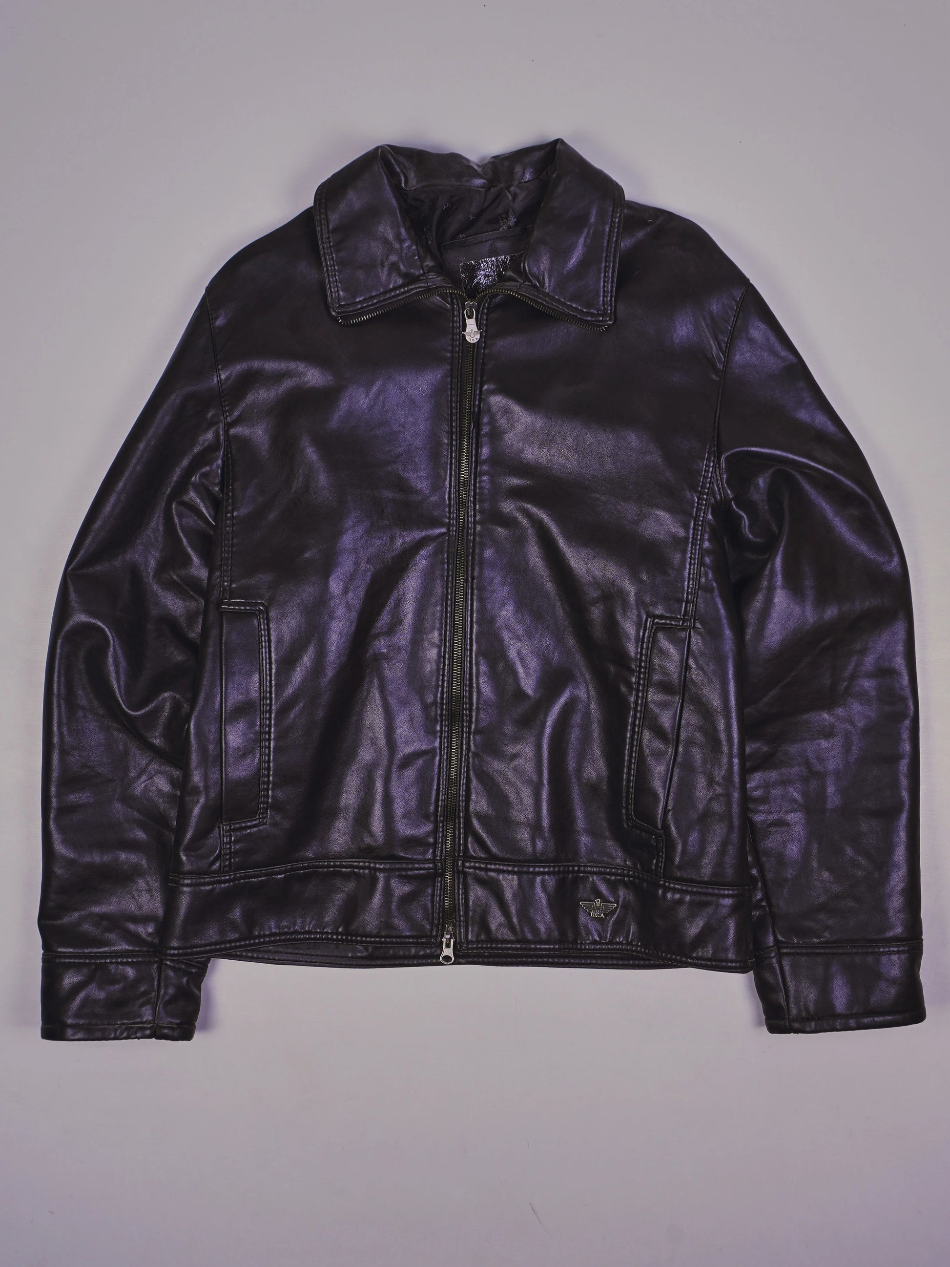 Vintage R.C.A Lederjacke (M)
