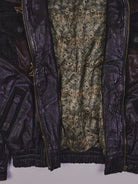 Vintage Biker Lederjacke (L)