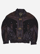 Vintage Biker Lederjacke (L)