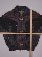 Vintage Biker Lederjacke (L)