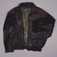 Vintage Biker Lederjacke (L)