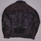 Vintage Biker Lederjacke (L)
