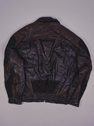 Vintage Biker Lederjacke (L)