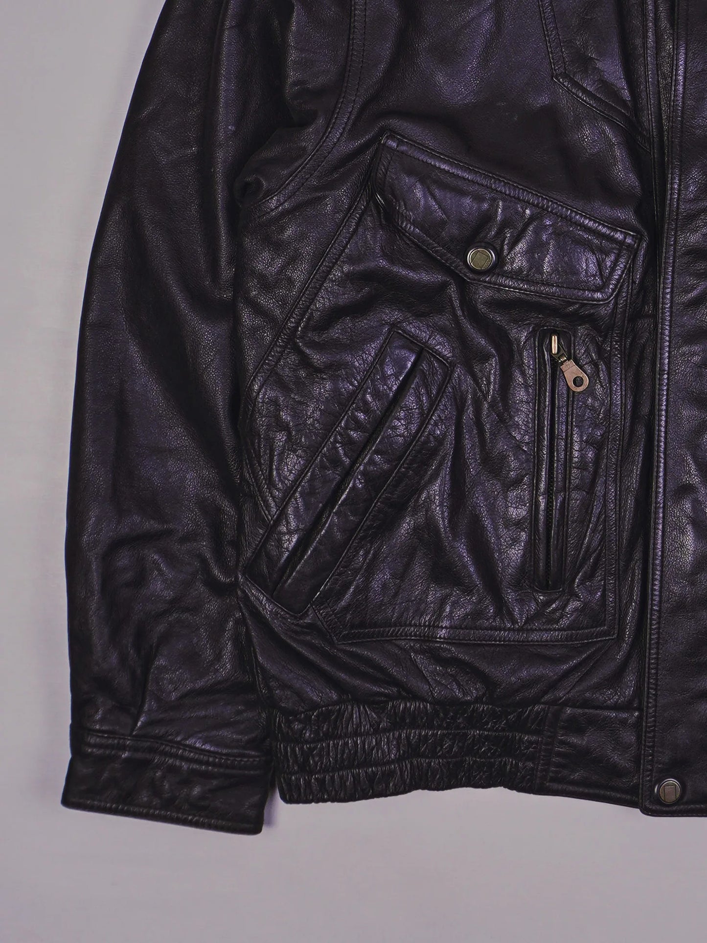 Vintage Lederjacke (L)