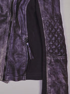 Vintage Biker Lederjacke (S)