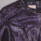 Vintage Biker Lederjacke (S)