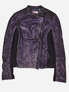 Vintage Biker Lederjacke (S)