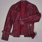 Vintage Rocker Lederjacke (M)
