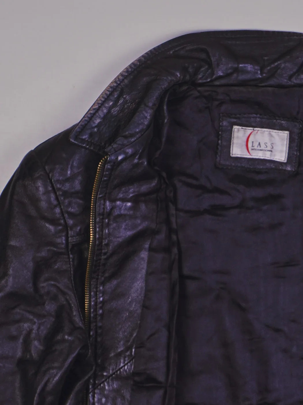 Vintage LASS Lederjacke (M)