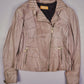Vintage Biker Lederjacke (L)