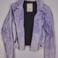 Vintage Biker Lederjacke (S)