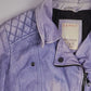 Vintage Biker Lederjacke (S)