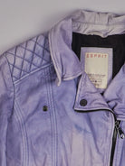 Vintage Biker Lederjacke (S)