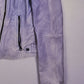 Vintage Biker Lederjacke (S)