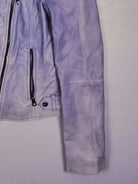 Vintage Biker Lederjacke (S)