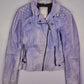 Vintage Biker Lederjacke (S)
