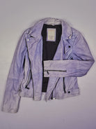 Vintage Biker Lederjacke (S)