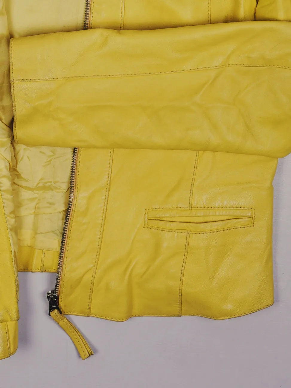 Vintage Lederjacke (M)