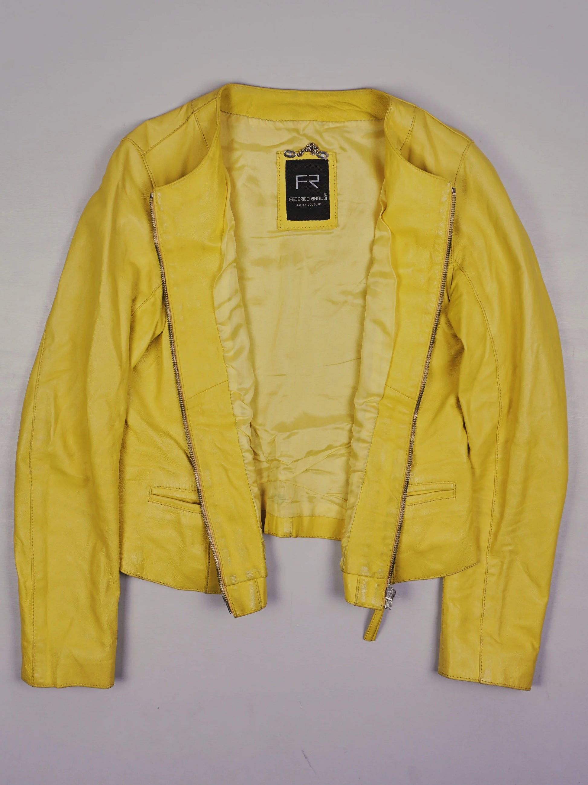 Vintage Lederjacke (M)