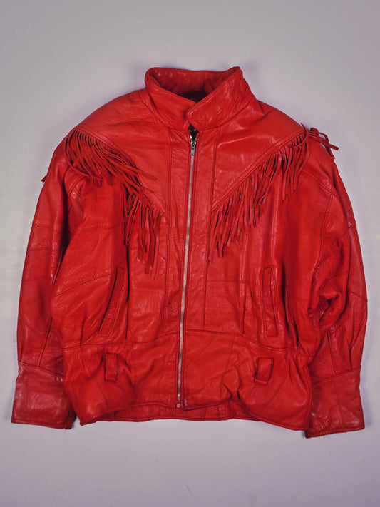 Vintage Indie Lederjacke (L)