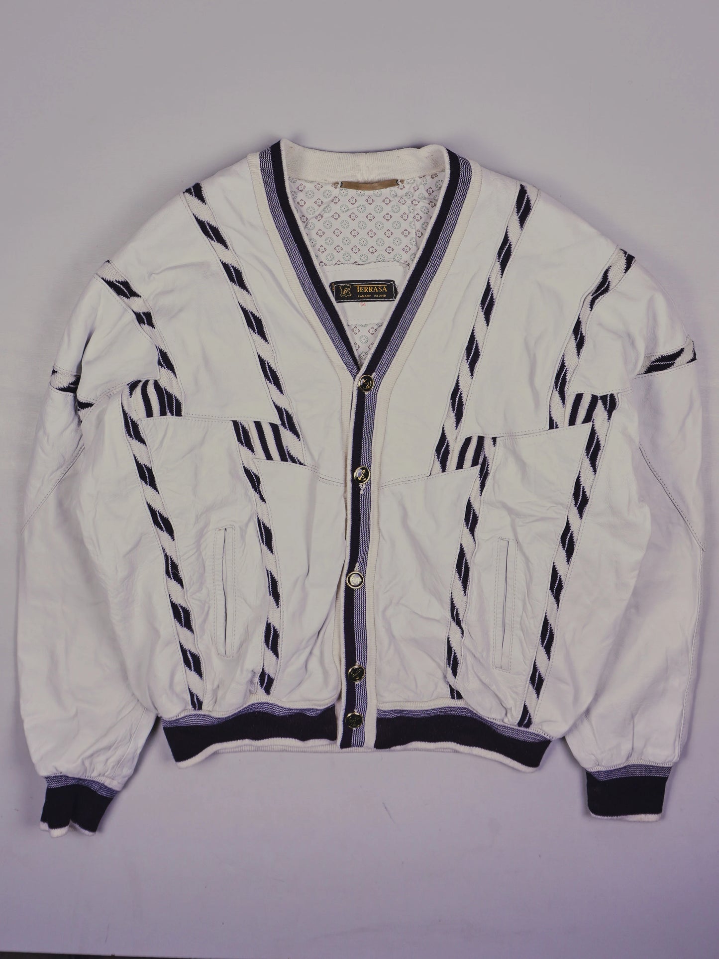 Vintage Terrasa Lederjacke (XL)
