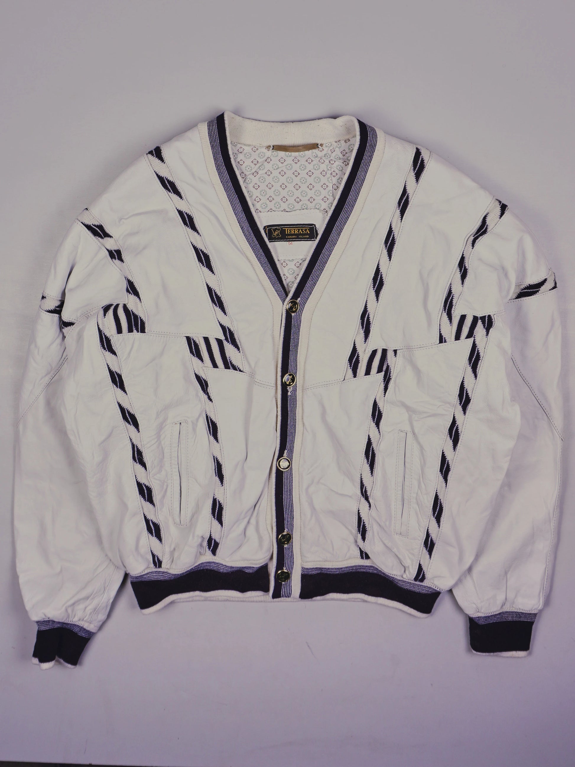 Vintage Terrasa Lederjacke (XL)