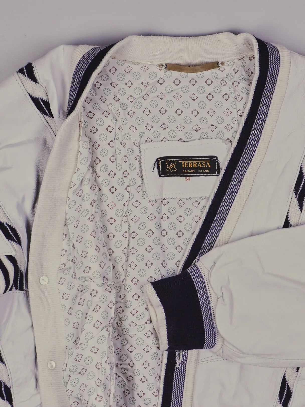 Vintage Terrasa Lederjacke (XL)