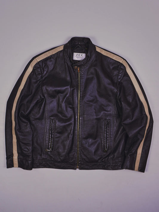 Vintage Racer Lederjacke (L)